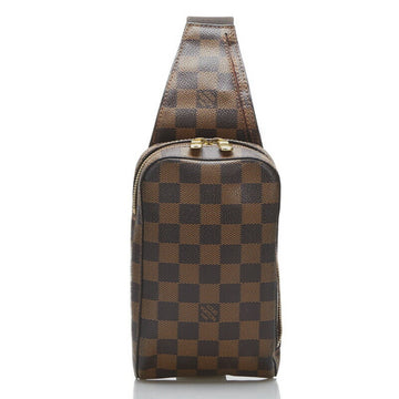 Louis Vuitton Second Bag Damier Pochette Saint Paul Men's N41219 Ebene Clutch  Pouch