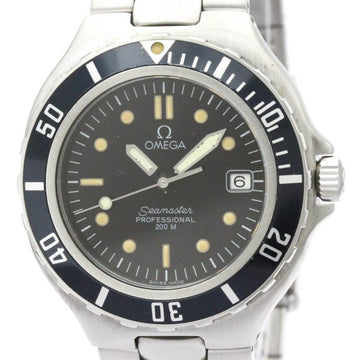 OMEGAPolished  Seamaster Professional 200M Large Size Steel Mens Watch BF550023