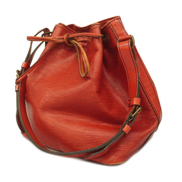 LOUIS VUITTONAuth  Epi Petit Noe M44107 Women's Shoulder Bag Castilian Red