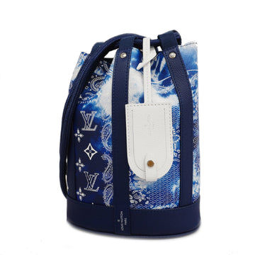 LOUIS VUITTONAuth  Monogram Bandana Randonne PM M20562 Women's Shoulder Bag Blue