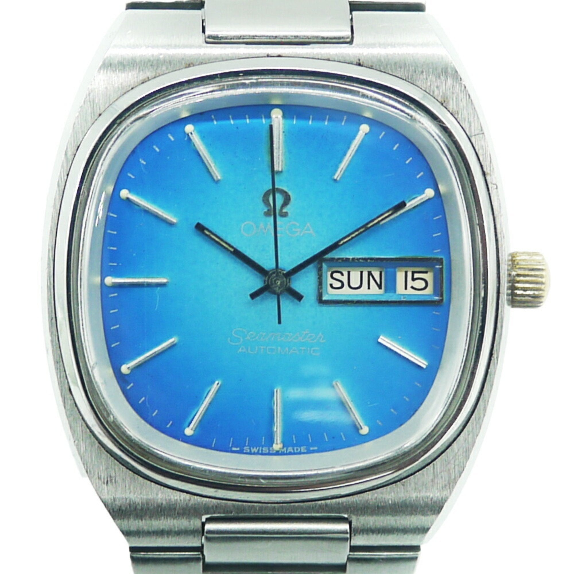 OMEGA Seamaster TV screen color dial 166.0211 automatic winding