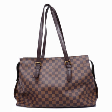 LOUIS VUITTON Shoulder Bag Damier Chelsea N51119 Ebene Ladies