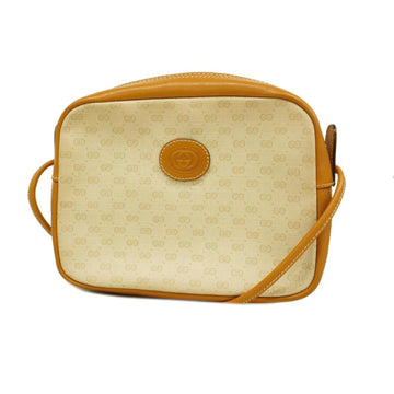 GUCCI Pochette Micro GG 007 113 0068 Ivory Gold Hardware Women's