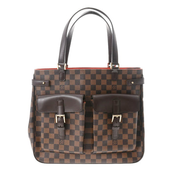 LOUIS VUITTON Damier Uzes Brown N51128 Ladies Canvas Tote Bag