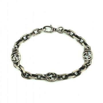 GUCCI Interlocking G Bracelet Silver 925