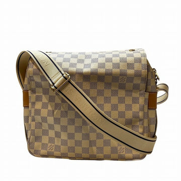 LOUIS VUITTON Damier Azur Naviglio N51189 Azure Bag Shoulder Men Women