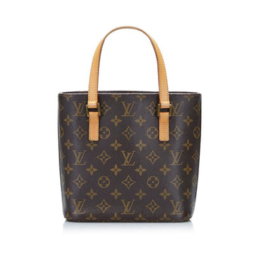 LOUIS VUITTON Monogram Vavin PM Handbag M51172 Brown PVC Leather Ladies