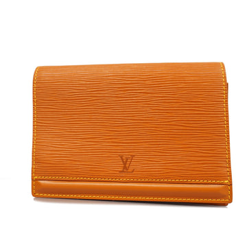 LOUIS VUITTONAuth  Epi Tilsit M52608 Women's Clutch Bag Gold Cipango