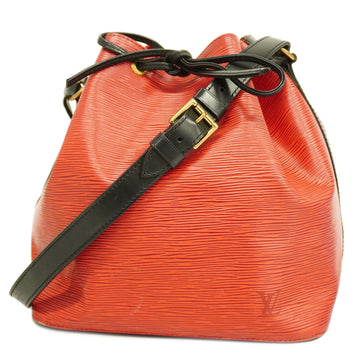 LOUIS VUITTONAuth  Epi Petit Noe M44172 Women's Shoulder Bag Castilian