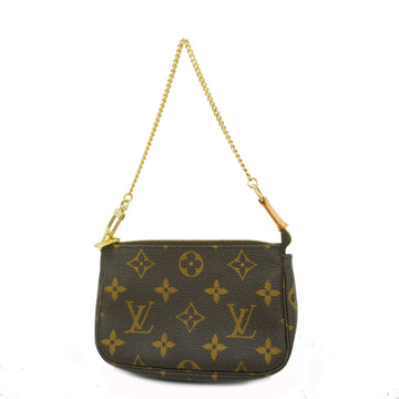 LOUIS VUITTONAuth  Monogram Mini Pochette Accessoires M58009 Women's Pouch