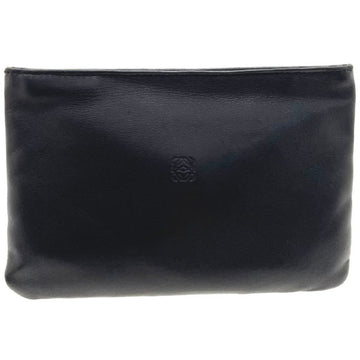 LOEWE Pouch Anagram Multi Leather Black