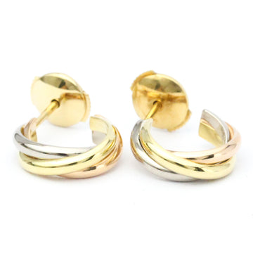 CARTIER Trinity De  Pink Gold [18K],White Gold [18K],Yellow Gold [18K] Hoop Earrings