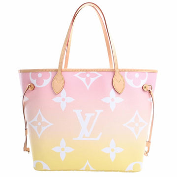 LOUIS VUITTON Monogram Giant Neverfull MM Visor Pool Tote Bag M45680 Pink Ladies