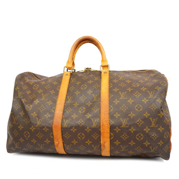 LOUIS VUITTONAuth  Monogram Keepol 50 M41426 Boston Bag