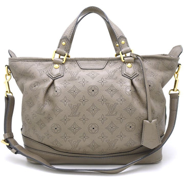 LOUIS VUITTON Stella PM M93063 2Way Bag Mahina Taupe 350706