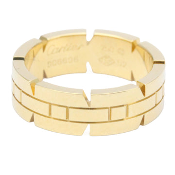 CARTIER Tank Francaise Yellow Gold [18K] Fashion No Stone Band Ring Gold