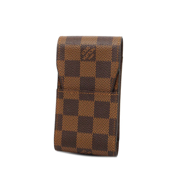 LOUIS VUITTONAuth  Damier Cigarette Case Etui Cigarette N63024