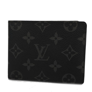 LOUIS VUITTONAuth  Monogram Eclipse Portofeuil Multipuru M61695 Wallet [bi-fold]