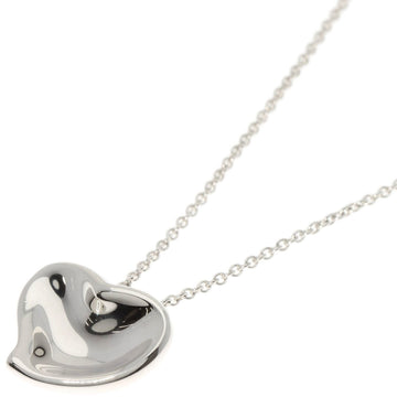 TIFFANY Full Heart Necklace Silver Women's &Co.