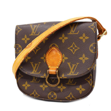 LOUIS VUITTON Shoulder Bag Monogram Saint Cloud M51244 Brown Ladies