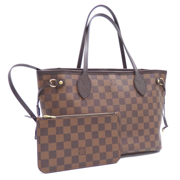 LOUIS VUITTON Tote Bag Damier Neverfull PM Women's N41359 Ebene Handbag