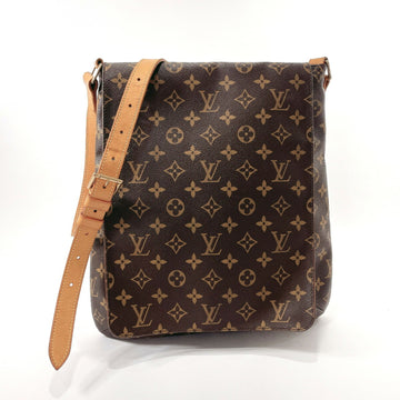 LOUIS VUITTON Musette Salsa Shoulder Bag Monogram Canvas  M51256 Women's Brown