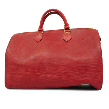 LOUIS VUITTONAuth  Epi Speedy 35 M42997 Women's Handbag Castilian Red