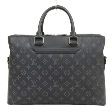 Louis Vuitton Eclipse Odysse 2WAY Briefcase Business Bag M44222 Black PVC