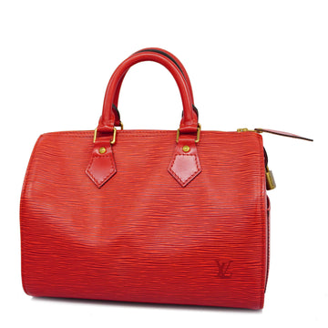 LOUIS VUITTONAuth  Epi Speedy 25 M43017 Women's Handbag Castilian Red