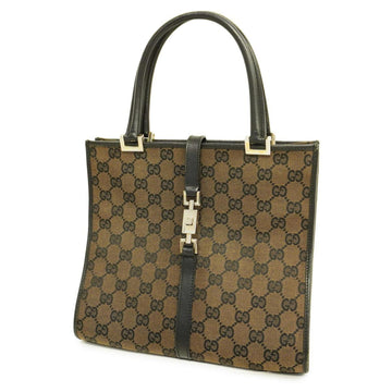 GUCCI Handbag GG Canvas Jackie 002 1065 Brown Ladies