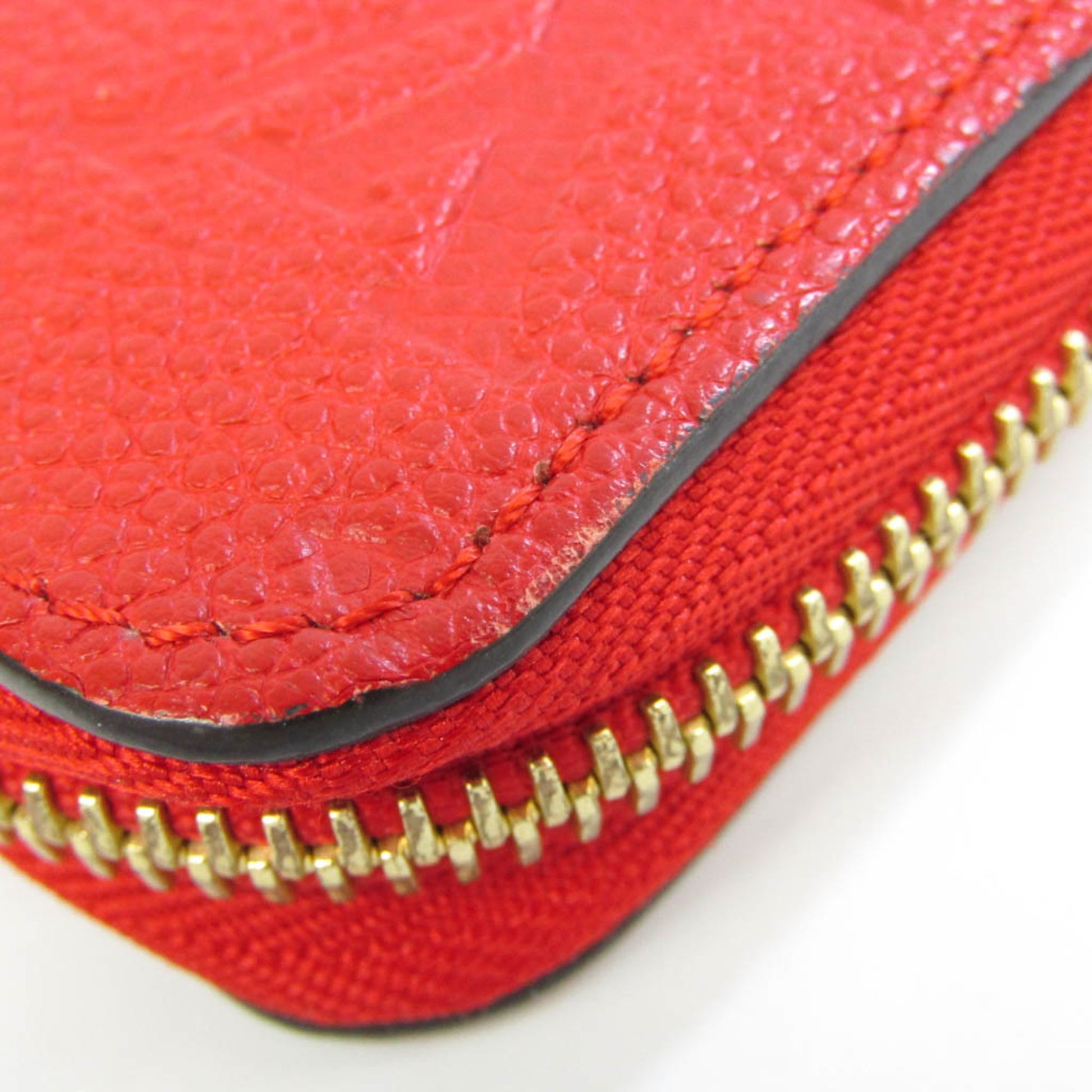 Louis Vuitton, Bags, Louis Vuitton Long Zippy Wallet Monogram Empreinte  Leather Cerise