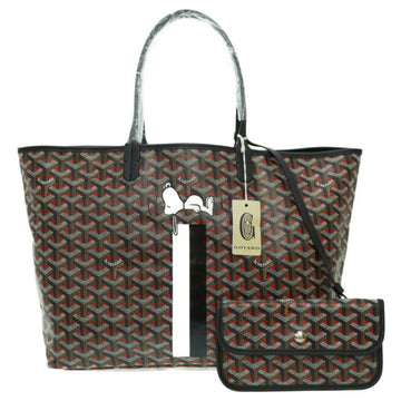 GOYARD Palace 70 Travel Trunk Handbag Purse Black PVC No.022 12003 94936
