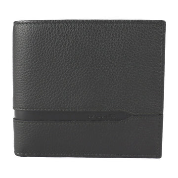 BVLGARI OCTO Octo Bifold Wallet 36964 Calf Leather Black