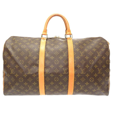 Louis Vuitton Monogram Keepall 50 M41426 Boston Bag 0241 LOUIS VUITTON Men's