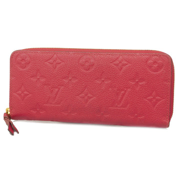 LOUIS VUITTONAuth  Monogram Empreinte Portofeuil Clemence M62535 Women's Long Wallet [bi-fold] Freesia