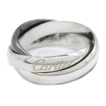 CARTIER Trinity ring Ring Silver Black K18WG[WhiteGold] Silver Black