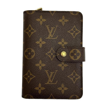 Louis Vuitton Porto Papier Zip Round Zipper Wallet Monogram M61207