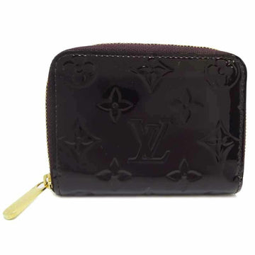 LOUIS VUITTON Zippy Coin Purse Women's Case M93607 Vernis Amarant [Purple]