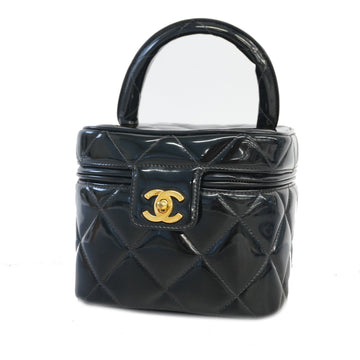 Chanel Matelasse Vanity Bag Women's Leather Handbag,Vanity Bag Black