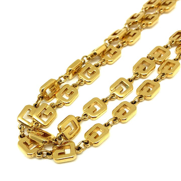 Givenchy long necklace gold G logo ladies women's accessories