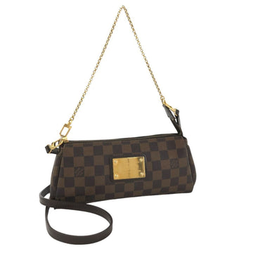 LOUIS VUITTON Shoulder Bag Eva 2way Hand N55213 Damier Canvas Women's