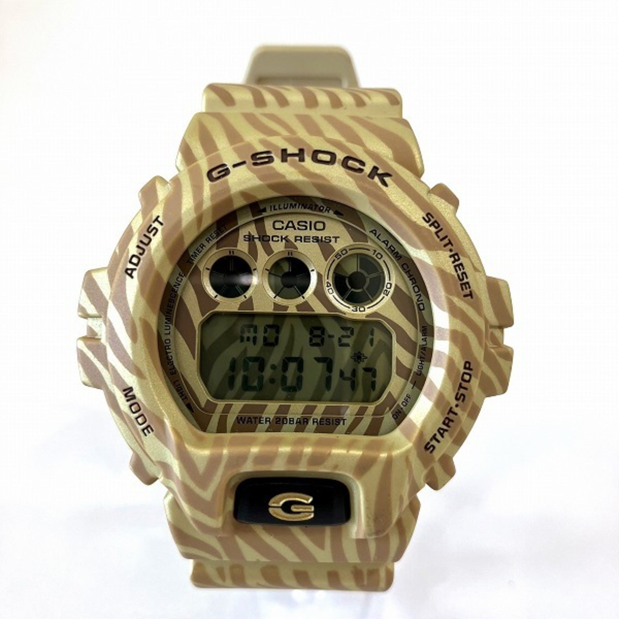 2024最新作】 G-SHOCK DW-6900ZB ゼブラ カモフラ 時計 - www ...