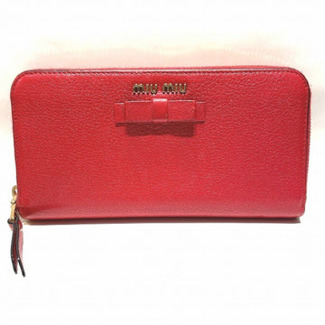 MIU MIU Miu 5ML506 long wallet ladies