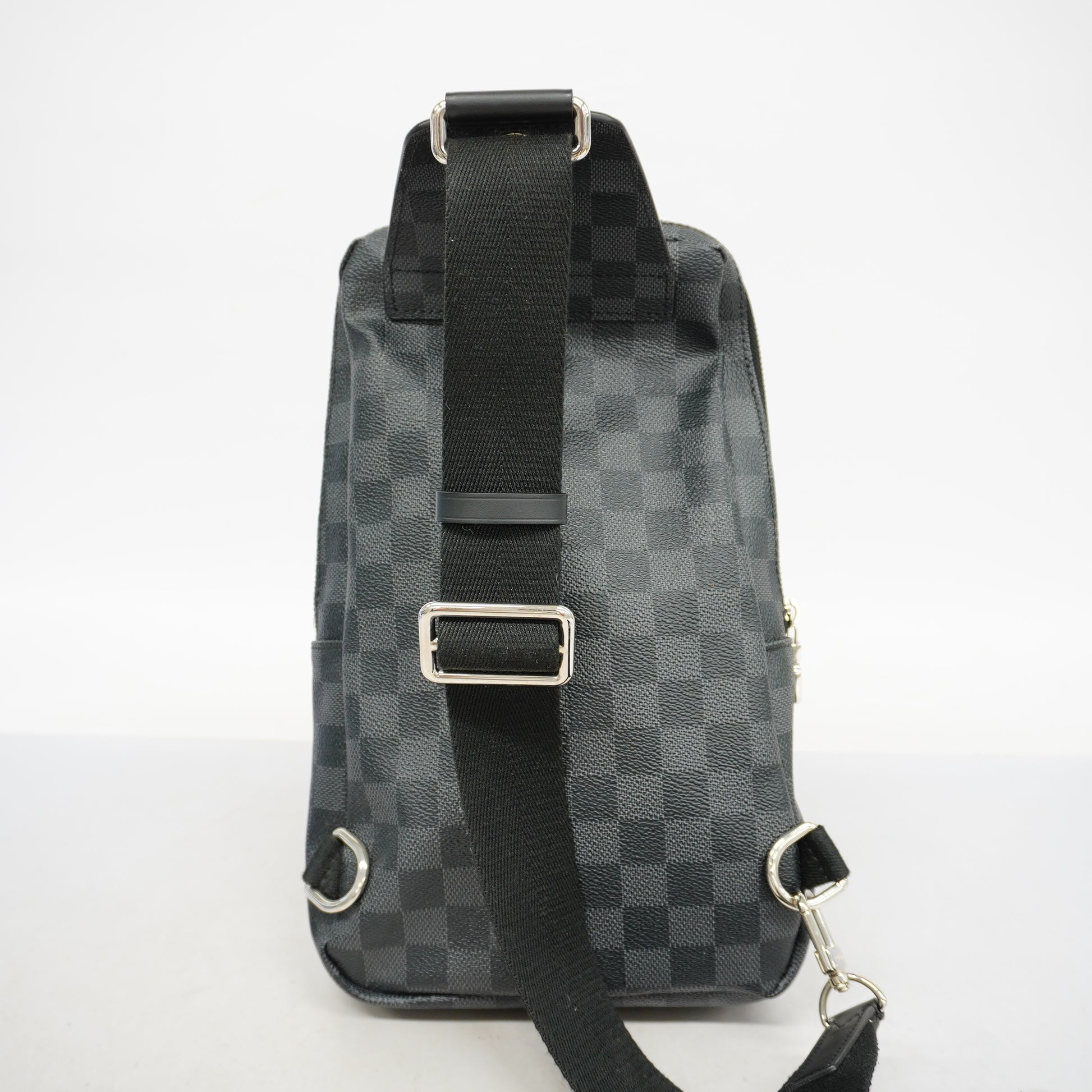 Auth Louis Vuitton Damier Graphite Avenue Sling Bag N41719 Men's Sling Bag