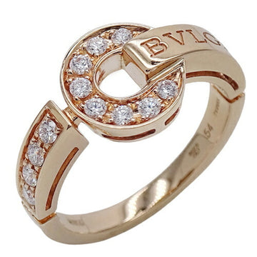 BVLGARI ring ladies diamond 750PG pink gold #54 about 13.5