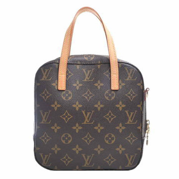 LOUIS VUITTON Monogram Spontini Shoulder Bag M47500 Brown