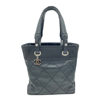 CHANEL Paris Biarritz PM tote bag ladies' men's leather