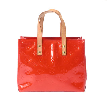 LOUIS VUITTON Vernis Lead PM Rouge M91088 Women's Monogram Handbag