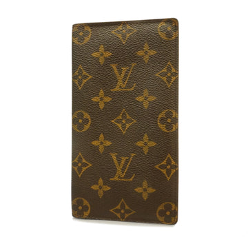 LOUIS VUITTONAuth  Monogram Porto Valle Cult Credit M61823 Long Bill Wallet