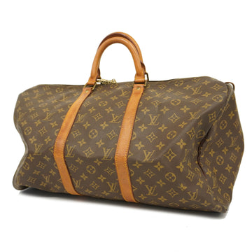 LOUIS VUITTONAuth  Monogram Keepol 50 M41426 Men,Women,Unisex Boston Bag